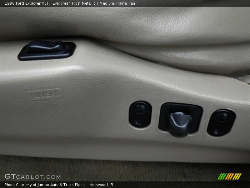 Evergreen Frost Metallic / Medium Prairie Tan 1998 Ford Explorer XLT
