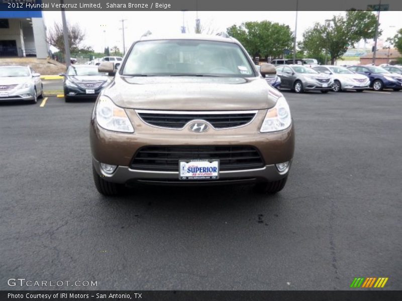 Sahara Bronze / Beige 2012 Hyundai Veracruz Limited