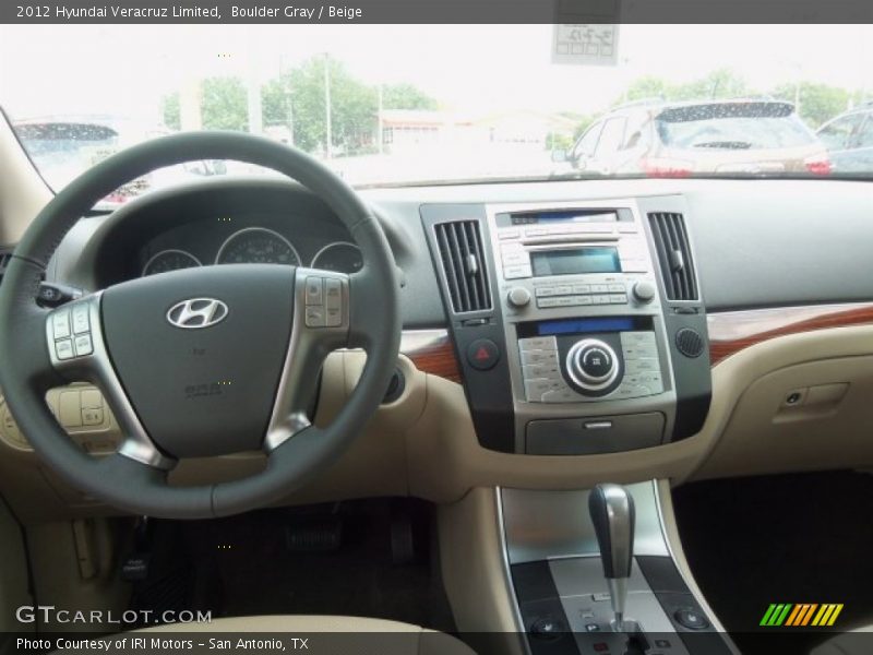 Boulder Gray / Beige 2012 Hyundai Veracruz Limited