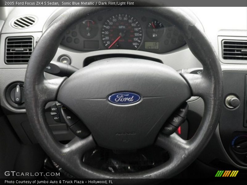 Sonic Blue Metallic / Dark Flint/Light Flint 2005 Ford Focus ZX4 S Sedan
