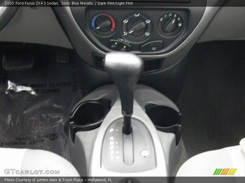 Sonic Blue Metallic / Dark Flint/Light Flint 2005 Ford Focus ZX4 S Sedan
