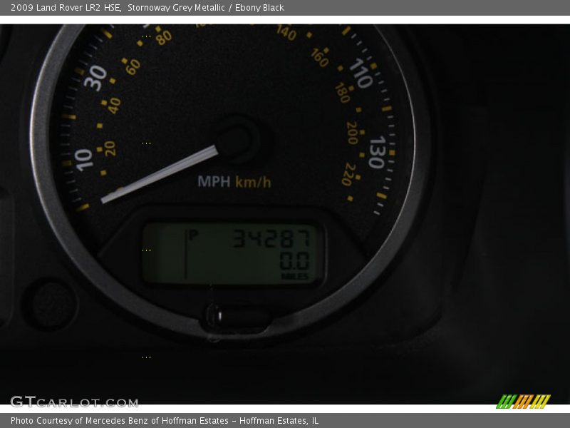 Stornoway Grey Metallic / Ebony Black 2009 Land Rover LR2 HSE