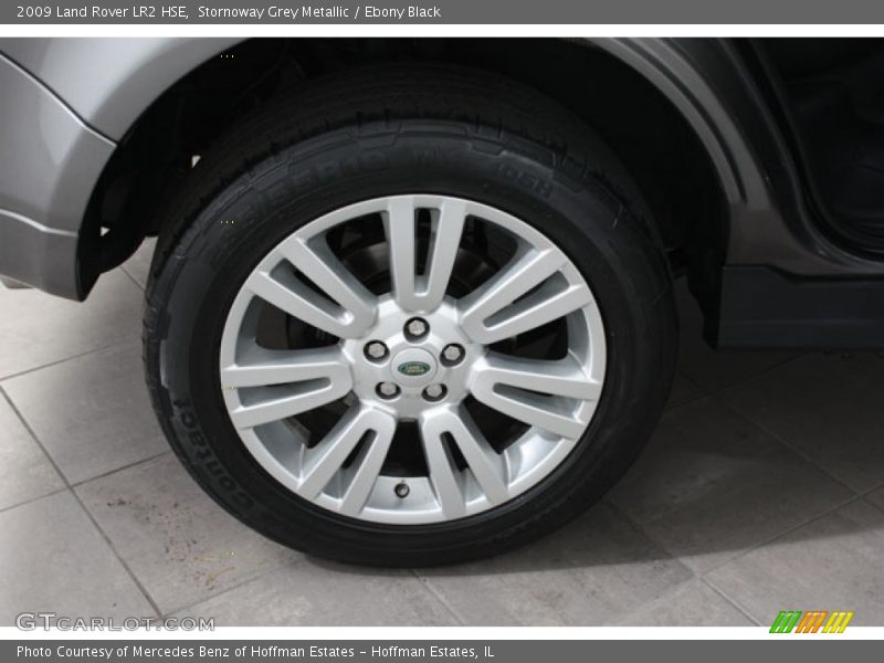 Stornoway Grey Metallic / Ebony Black 2009 Land Rover LR2 HSE