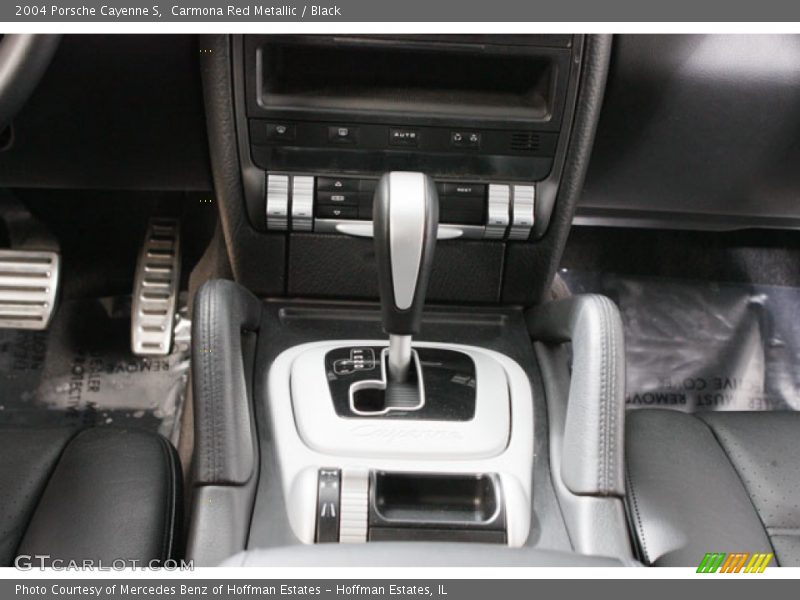 Carmona Red Metallic / Black 2004 Porsche Cayenne S
