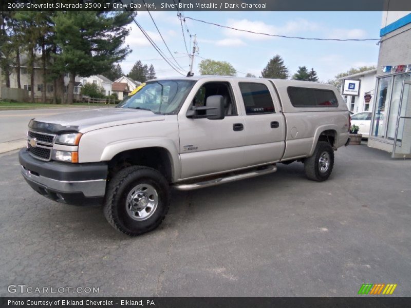 Silver Birch Metallic / Dark Charcoal 2006 Chevrolet Silverado 3500 LT Crew Cab 4x4