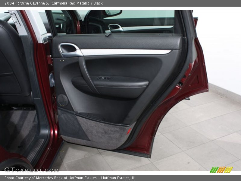 Carmona Red Metallic / Black 2004 Porsche Cayenne S