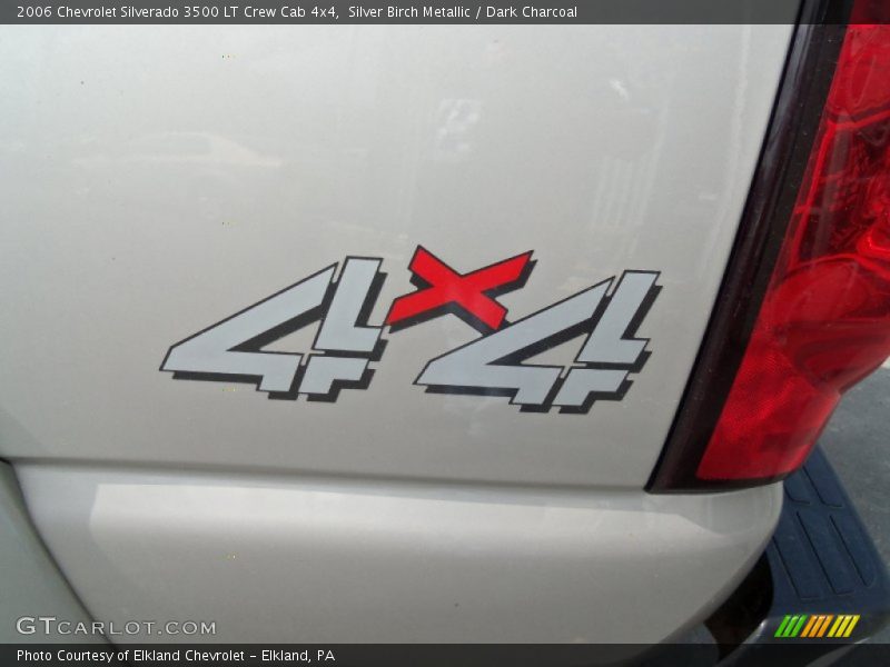 Silver Birch Metallic / Dark Charcoal 2006 Chevrolet Silverado 3500 LT Crew Cab 4x4