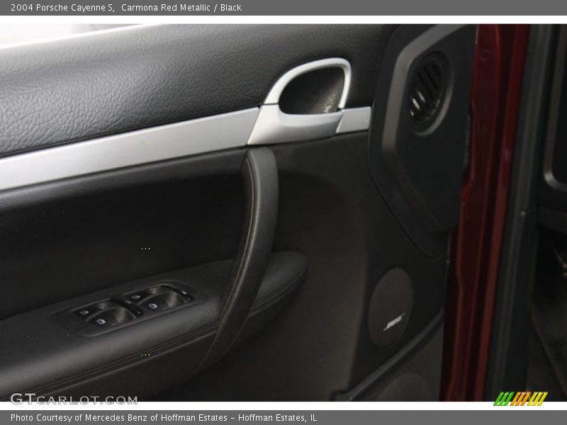 Carmona Red Metallic / Black 2004 Porsche Cayenne S