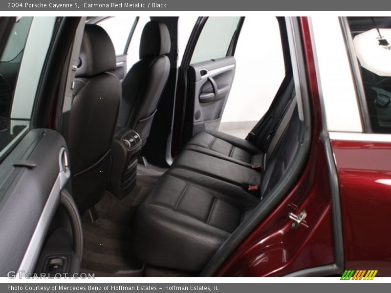 Carmona Red Metallic / Black 2004 Porsche Cayenne S