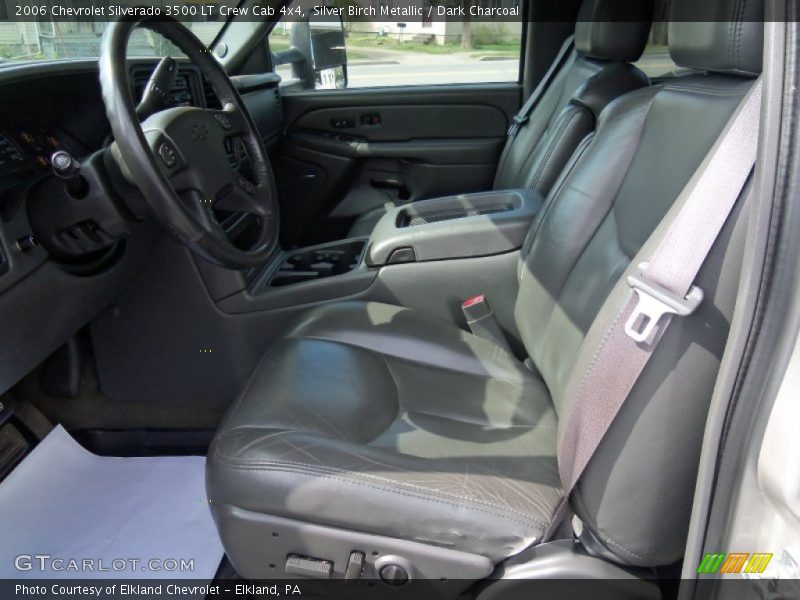 Silver Birch Metallic / Dark Charcoal 2006 Chevrolet Silverado 3500 LT Crew Cab 4x4