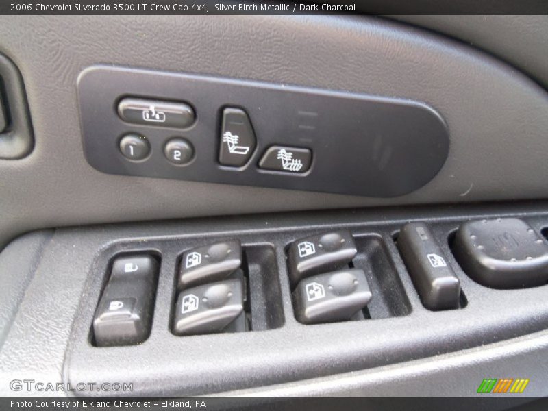 Silver Birch Metallic / Dark Charcoal 2006 Chevrolet Silverado 3500 LT Crew Cab 4x4