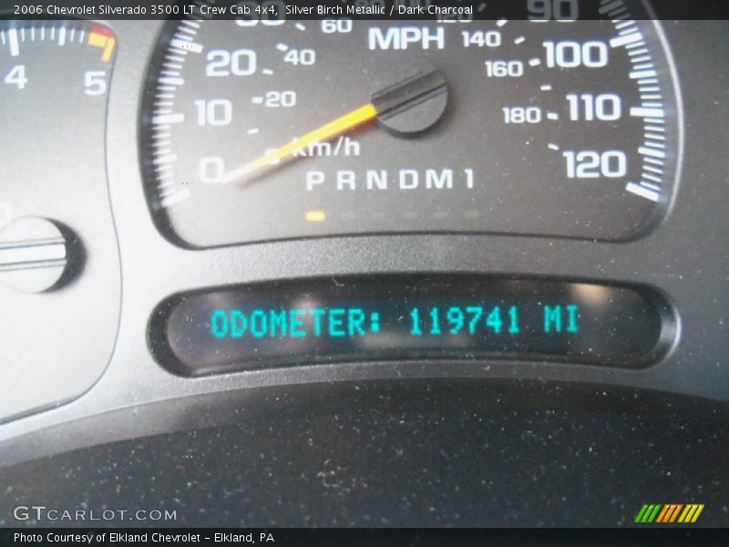 Silver Birch Metallic / Dark Charcoal 2006 Chevrolet Silverado 3500 LT Crew Cab 4x4