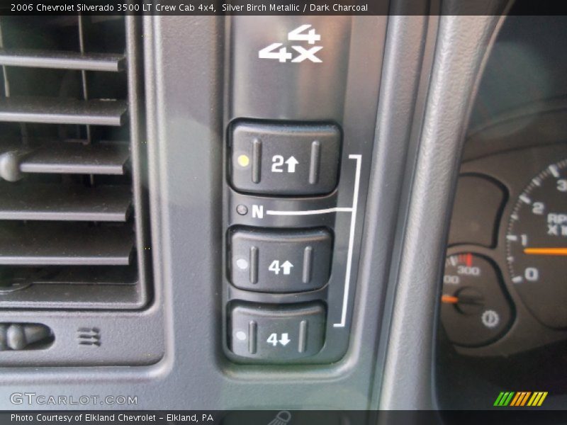 Silver Birch Metallic / Dark Charcoal 2006 Chevrolet Silverado 3500 LT Crew Cab 4x4