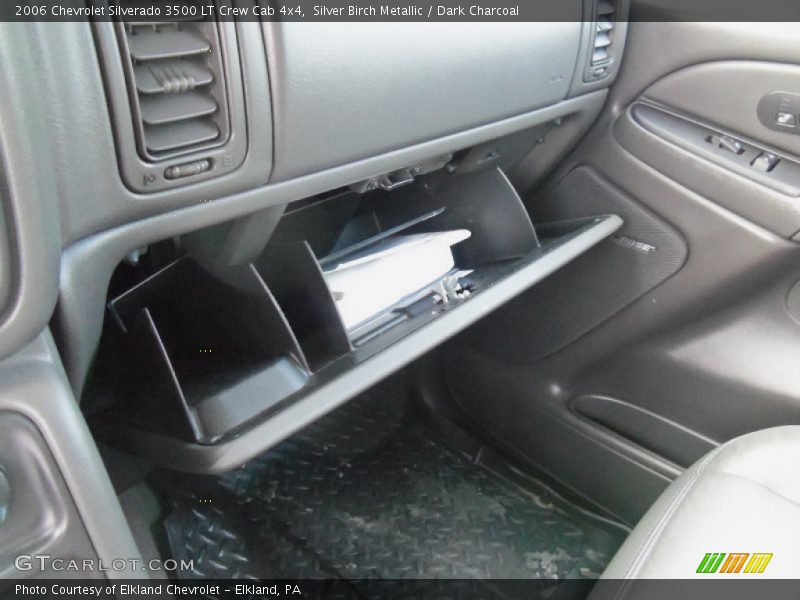 Silver Birch Metallic / Dark Charcoal 2006 Chevrolet Silverado 3500 LT Crew Cab 4x4