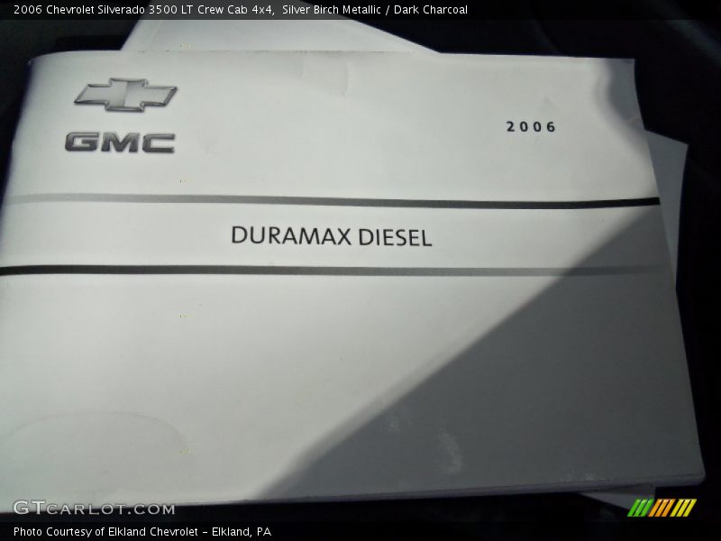 Silver Birch Metallic / Dark Charcoal 2006 Chevrolet Silverado 3500 LT Crew Cab 4x4