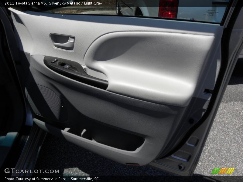 Silver Sky Metallic / Light Gray 2011 Toyota Sienna V6