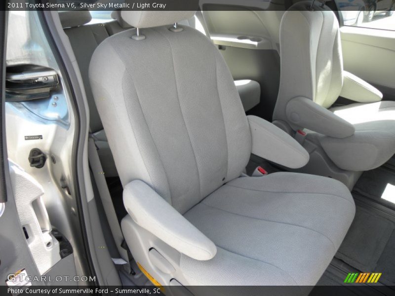 Silver Sky Metallic / Light Gray 2011 Toyota Sienna V6