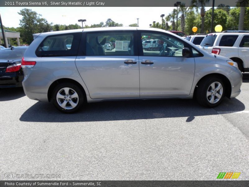 Silver Sky Metallic / Light Gray 2011 Toyota Sienna V6