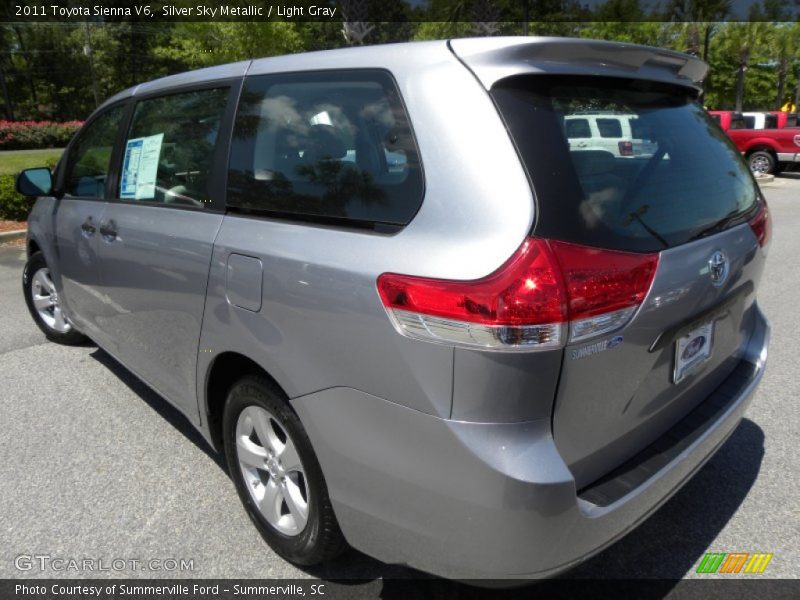 Silver Sky Metallic / Light Gray 2011 Toyota Sienna V6