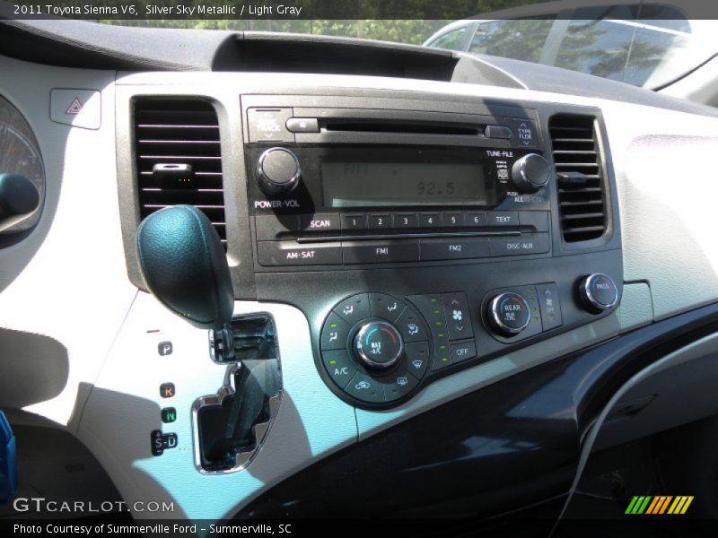 Silver Sky Metallic / Light Gray 2011 Toyota Sienna V6