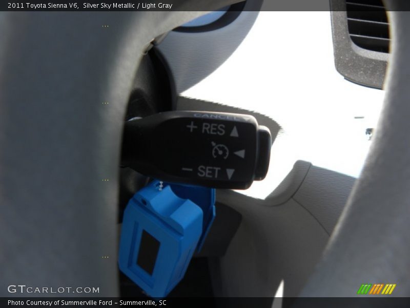 Silver Sky Metallic / Light Gray 2011 Toyota Sienna V6