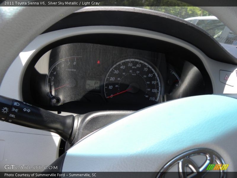 Silver Sky Metallic / Light Gray 2011 Toyota Sienna V6