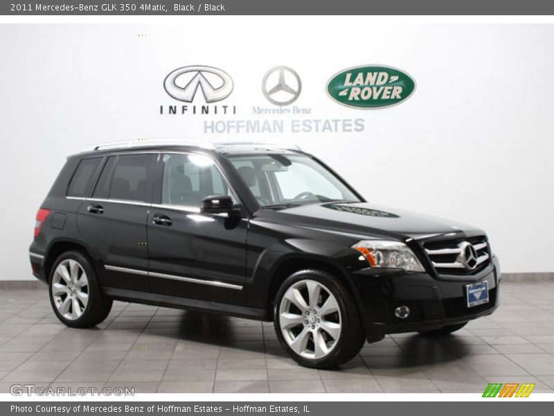 Black / Black 2011 Mercedes-Benz GLK 350 4Matic