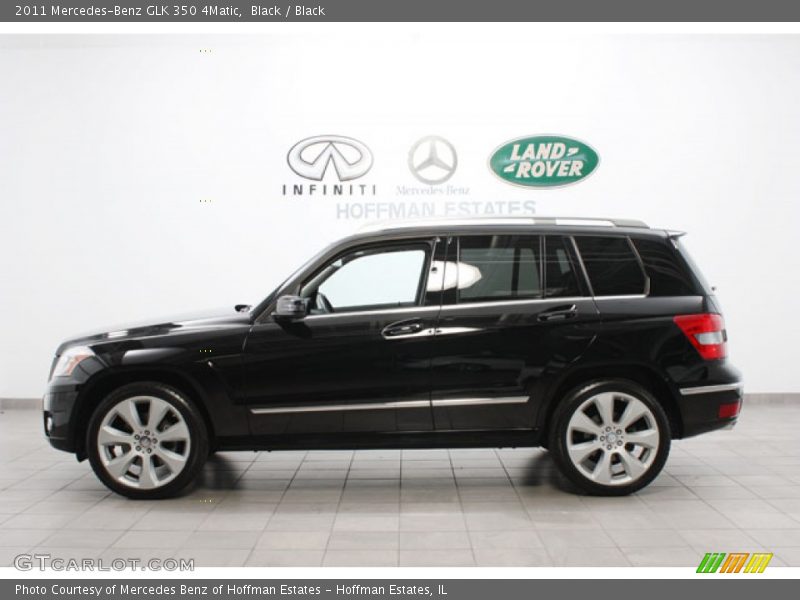 Black / Black 2011 Mercedes-Benz GLK 350 4Matic