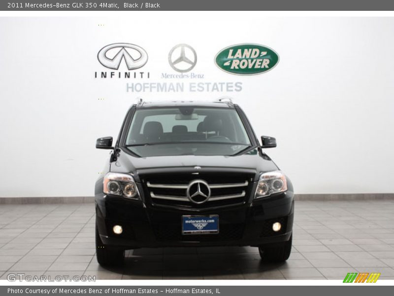 Black / Black 2011 Mercedes-Benz GLK 350 4Matic