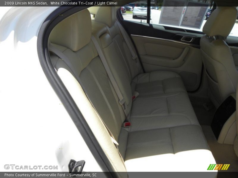 White Chocolate Tri-Coat / Light Camel 2009 Lincoln MKS Sedan