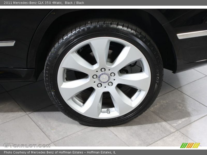 Black / Black 2011 Mercedes-Benz GLK 350 4Matic