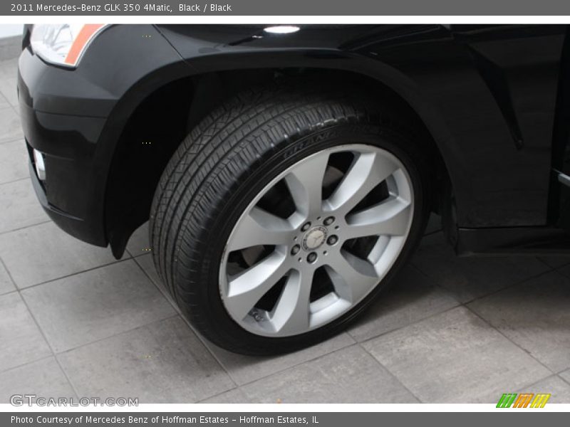 Black / Black 2011 Mercedes-Benz GLK 350 4Matic