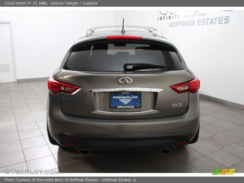 Umbria Twilight / Graphite 2009 Infiniti FX 35 AWD