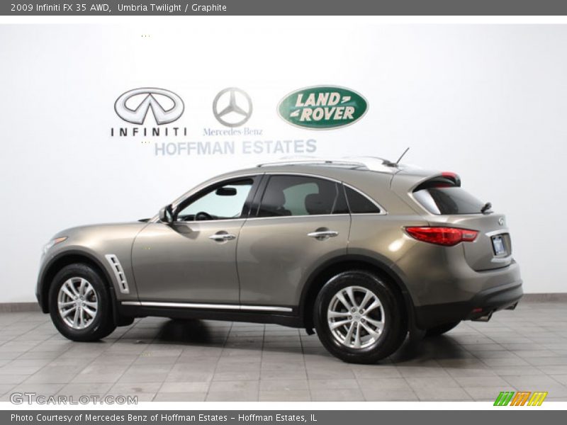 Umbria Twilight / Graphite 2009 Infiniti FX 35 AWD