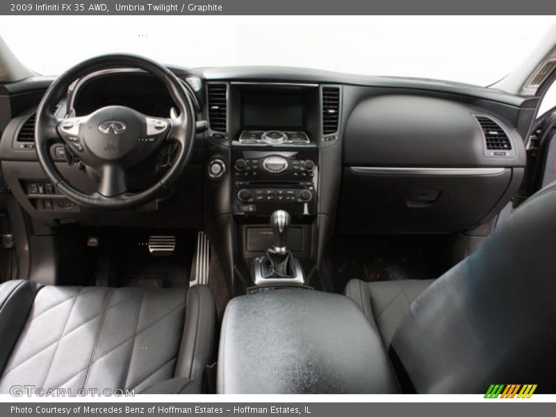  2009 FX 35 AWD Graphite Interior
