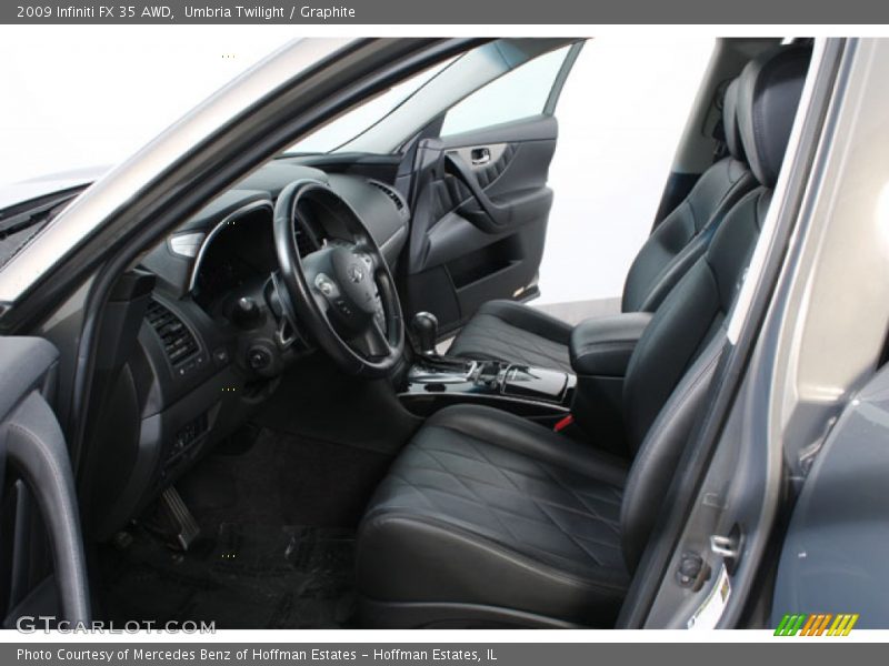  2009 FX 35 AWD Graphite Interior