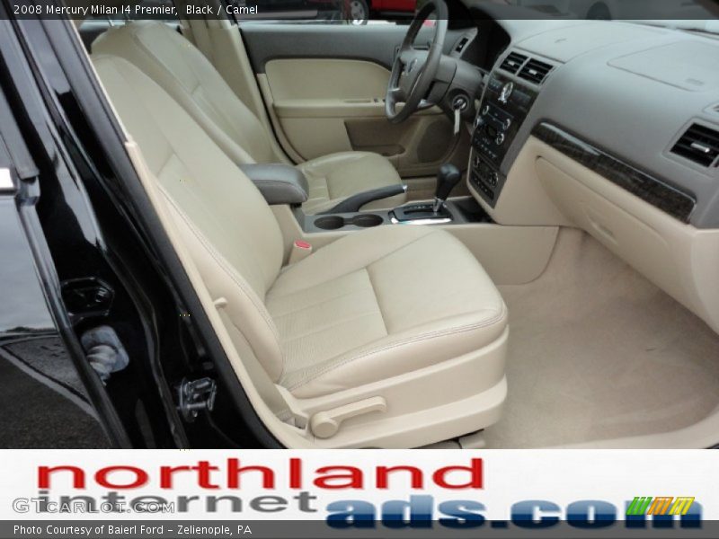 Black / Camel 2008 Mercury Milan I4 Premier