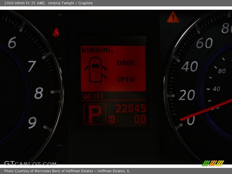 Umbria Twilight / Graphite 2009 Infiniti FX 35 AWD