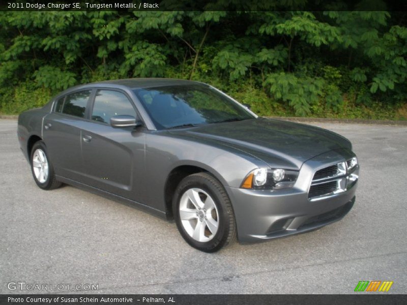 Tungsten Metallic / Black 2011 Dodge Charger SE