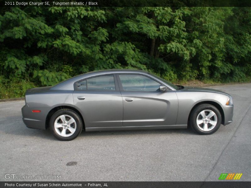 Tungsten Metallic / Black 2011 Dodge Charger SE