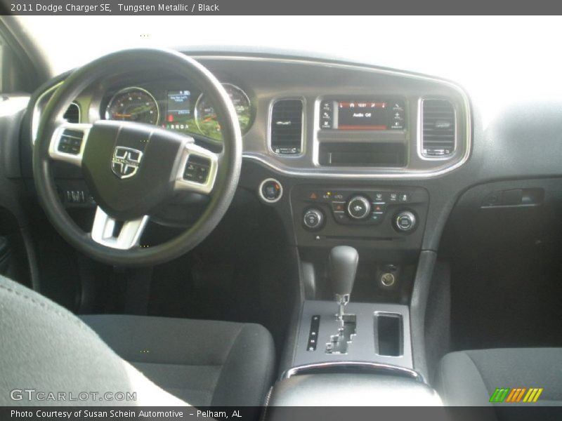 Tungsten Metallic / Black 2011 Dodge Charger SE