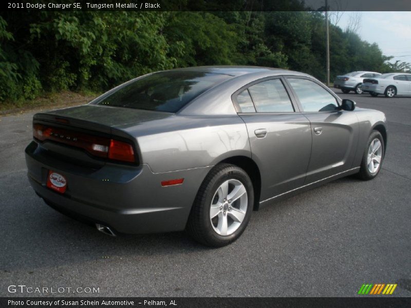 Tungsten Metallic / Black 2011 Dodge Charger SE