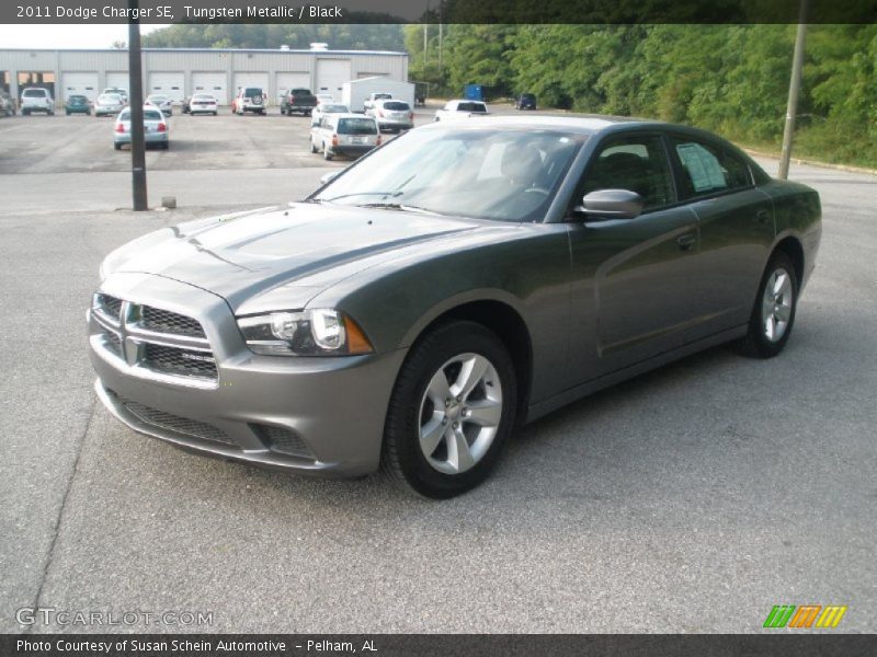Tungsten Metallic / Black 2011 Dodge Charger SE