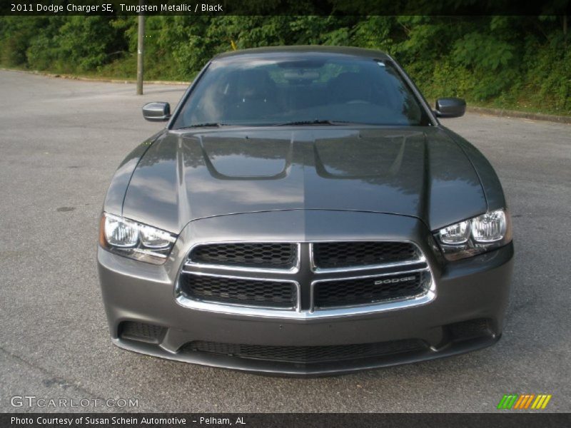 Tungsten Metallic / Black 2011 Dodge Charger SE
