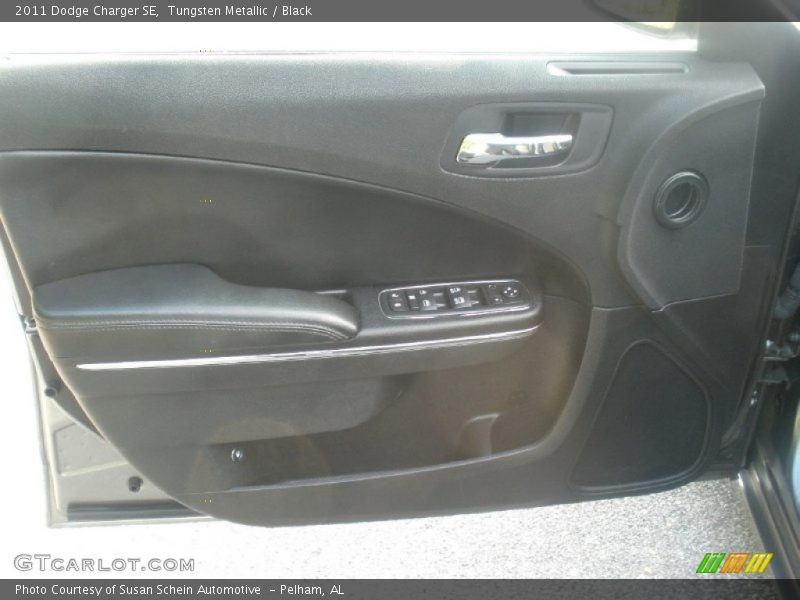 Tungsten Metallic / Black 2011 Dodge Charger SE