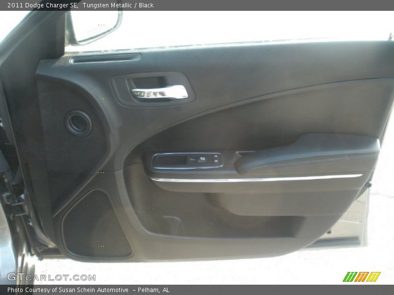 Tungsten Metallic / Black 2011 Dodge Charger SE