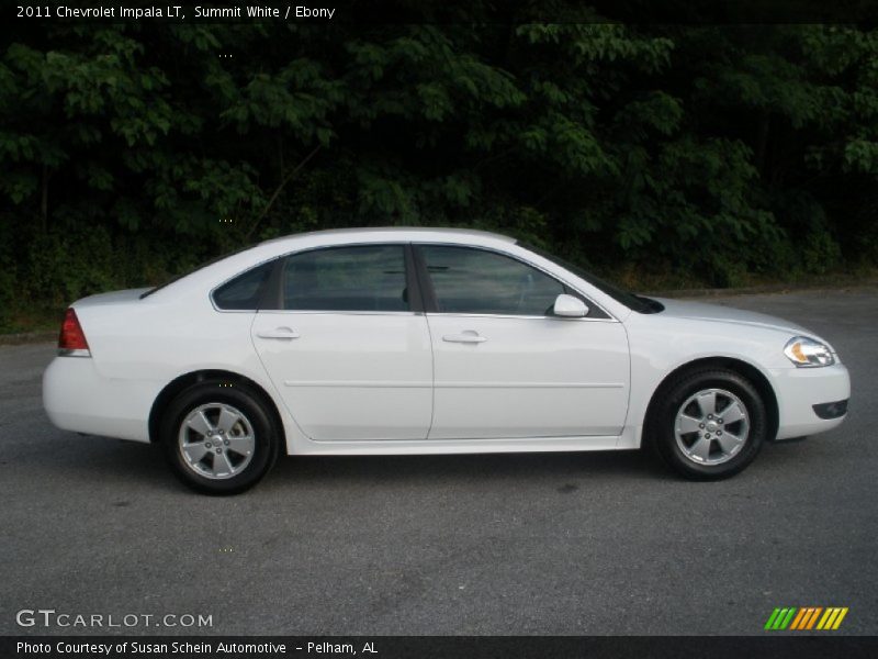 Summit White / Ebony 2011 Chevrolet Impala LT