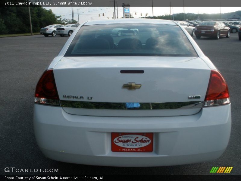Summit White / Ebony 2011 Chevrolet Impala LT