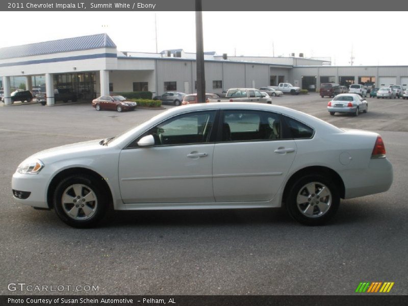 Summit White / Ebony 2011 Chevrolet Impala LT