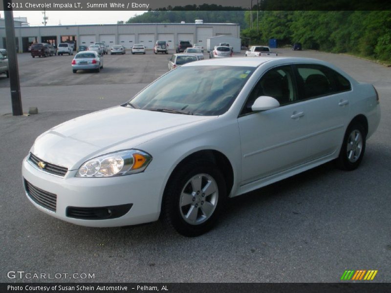 Summit White / Ebony 2011 Chevrolet Impala LT